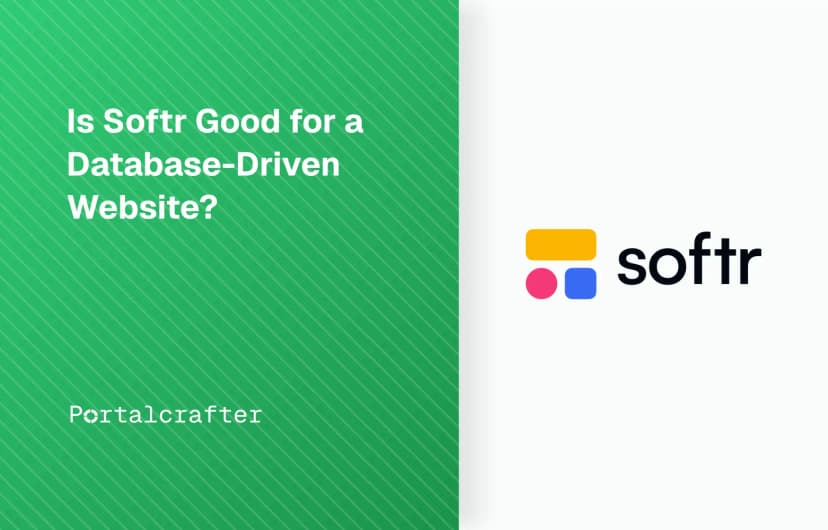 Is Softr Good for a Database-Driven Website?