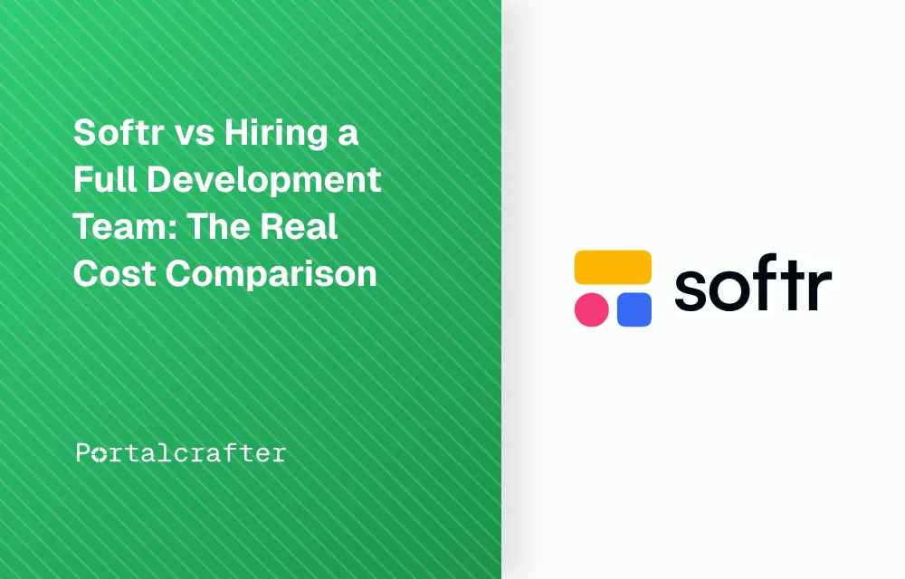 Softr vs Hiring a Full Development Team