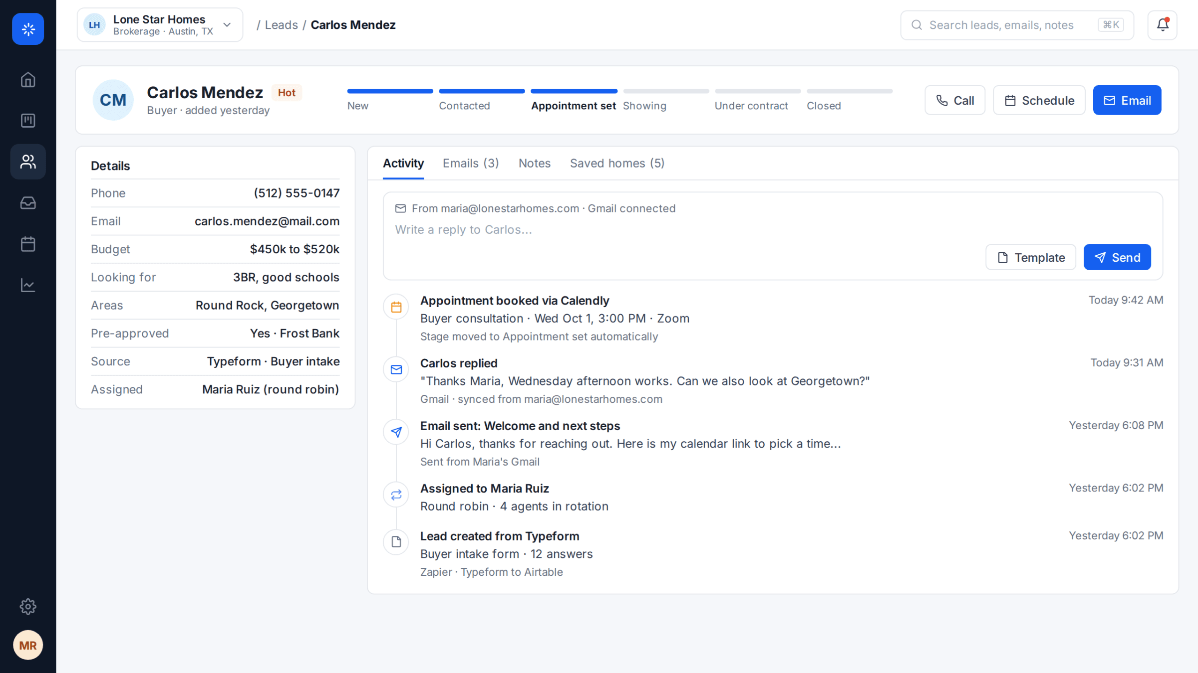 SmartServAI Multi-Tenant CRM Automation & Lead Management Platform detail image 2