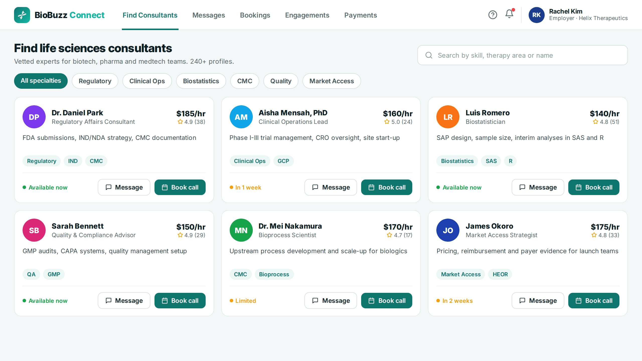 BioBuzz Consulting – Life Sciences Marketplace Transformation project hero