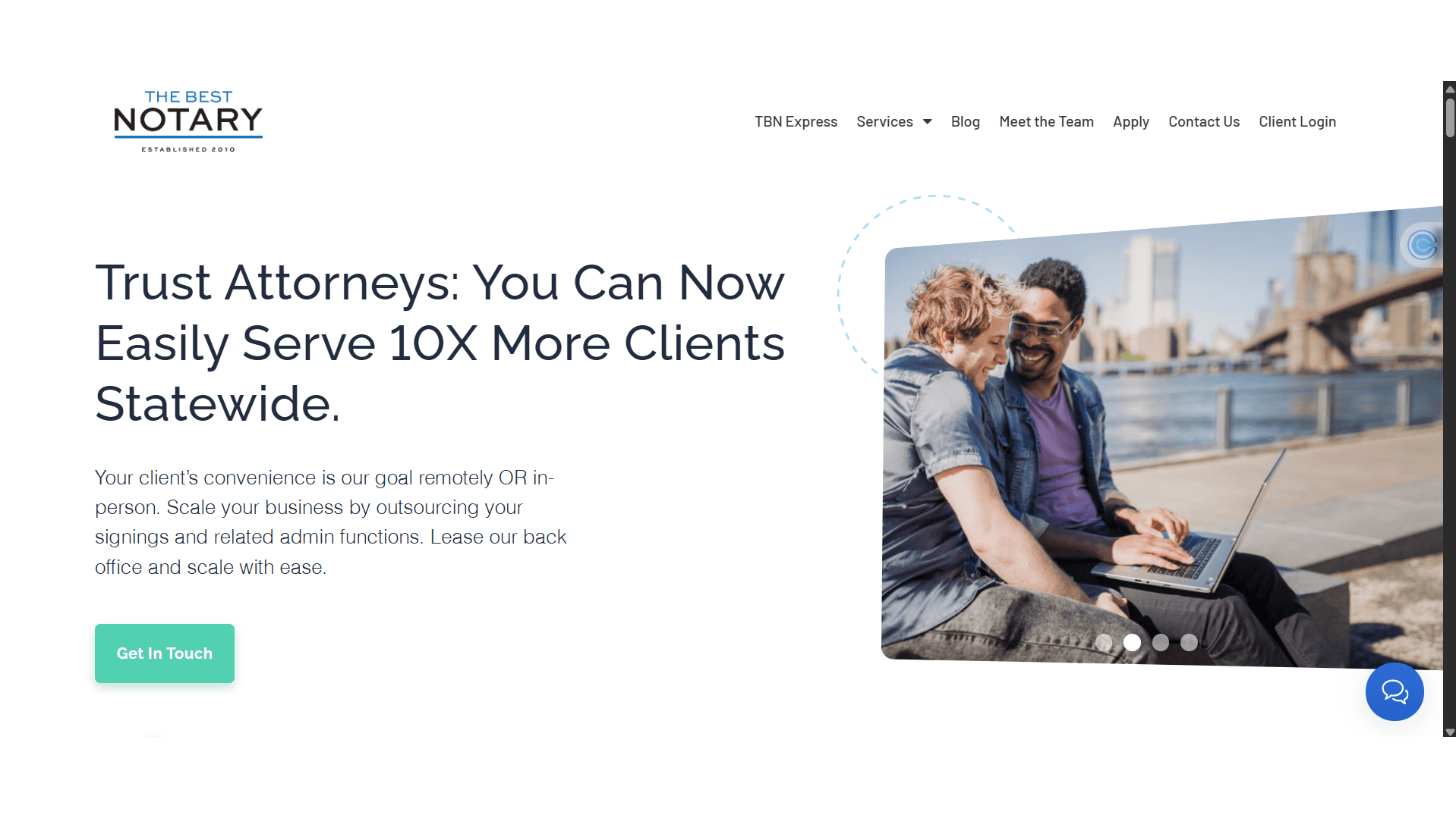 The Best Notary – Portal for Notary & Employee Management