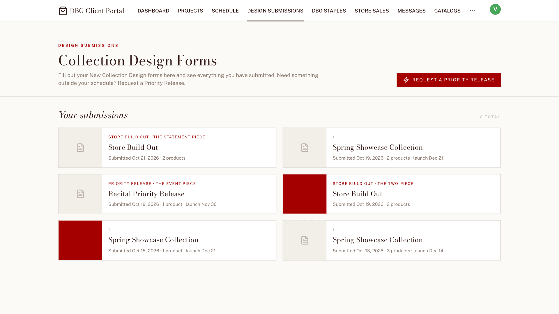 Designed By Gi: Client Portal for a Merch Design Studio detail image 1