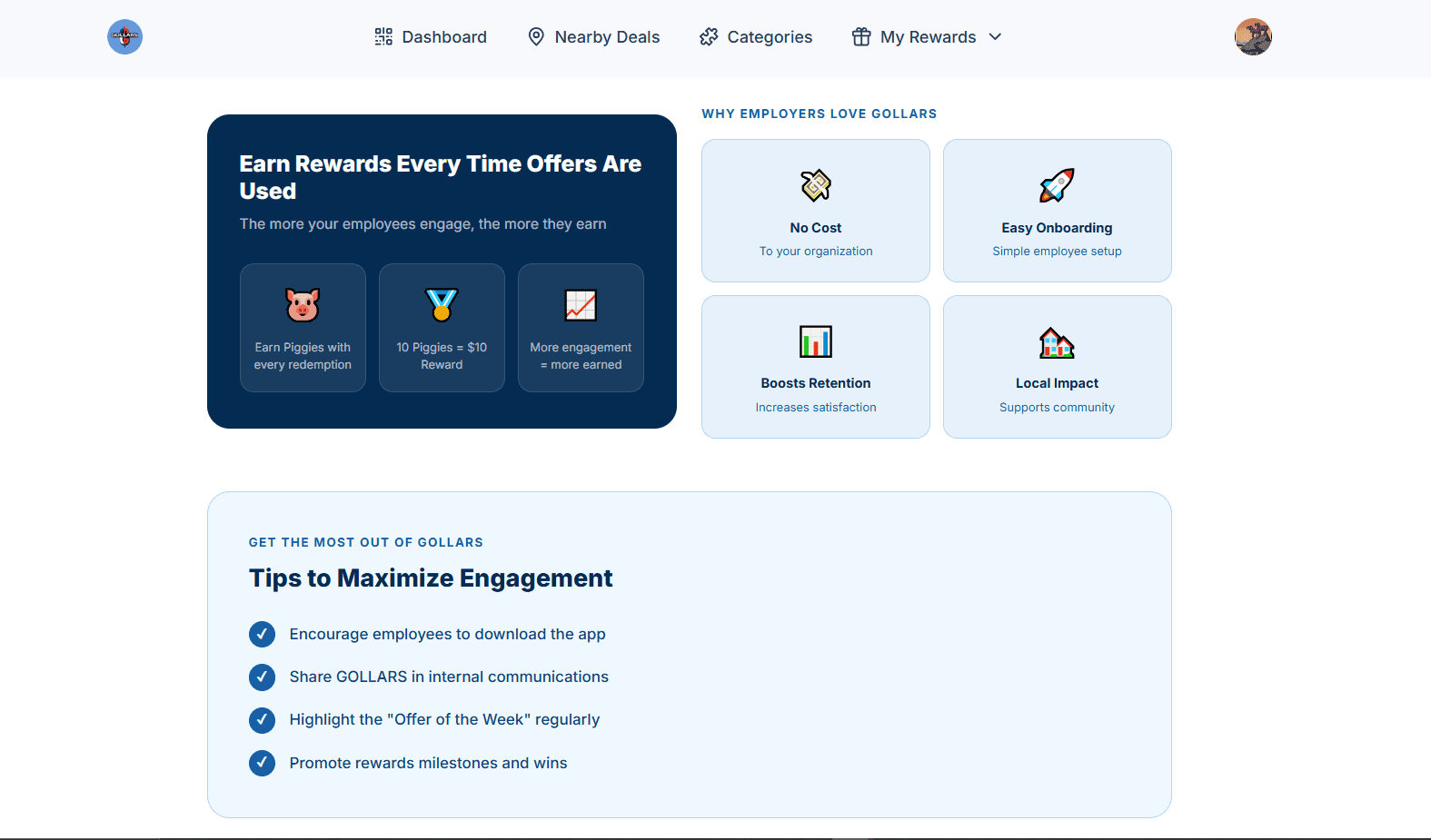 Gollars: Employees App detail image 1